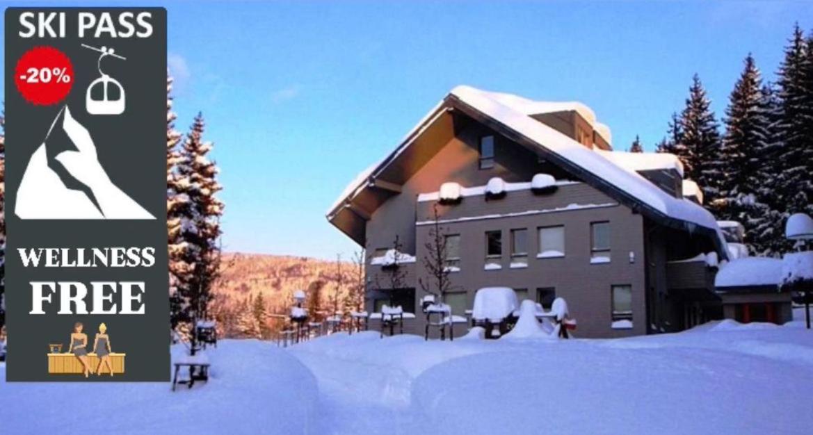 Wellness Apartment Josefina - Free Grotta Spa Wellness Harrachov Eksteriør bilde